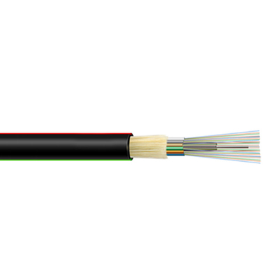 Único modo exterior G652D FRP 12 24 48 cabo de fibra ótica GYFTY de 96 núcleos