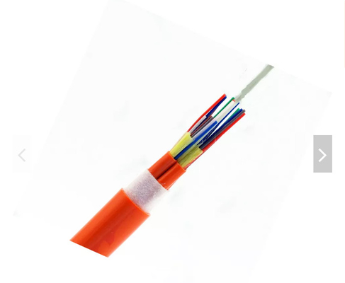 Cabo de fibra ótica interno apertado 0.9mm do modo GJFJV G652d do amortecedor OM4/OM3 multi