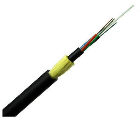Cabo de fibra ótica dobro do período G652d ADSS do núcleo 100m do revestimento 96