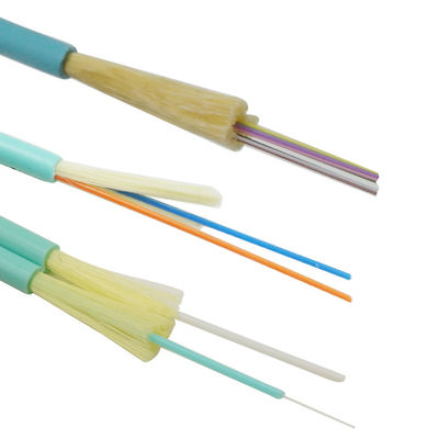Cabo de fibra ótica multimodo do revestimento GJFJV OM4 OM3 de LSZH