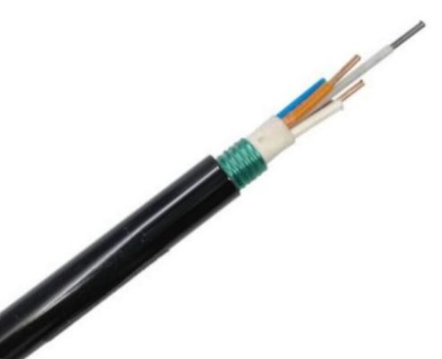 O cabo de fibra ótica blindado de GYXTW datilografa o cabo direto do enterro
