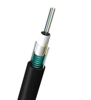 62.5/125 cabo de fibra ótica exterior blindado da manutenção programada 9/125 de GYXTW