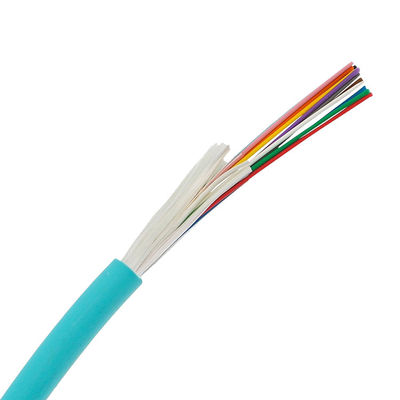 Amortecedor apertado Aqua Fiber Optic Cable da distribuição de GJFJV-X milímetro OM3