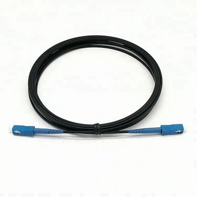 1 cabo de remendo da fibra ótica do cabo pendente do SC do núcleo FTTH