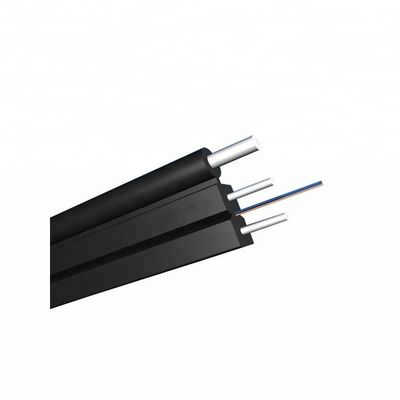 Cabo de fibra ótica da gota do núcleo FTTH da manutenção programada 1 de GJYXFCH G657A