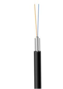 Baixo cabo pendente interno do núcleo FTTH da bainha KFRP GJXFH 8 do fumo