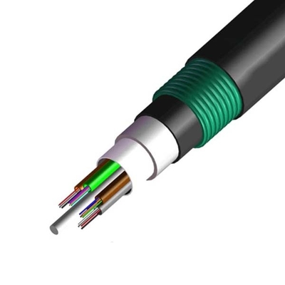 GYTA53 cabo de fibra ótica exterior blindado 12 24 36 48 72 192 único modo de 144 núcleos