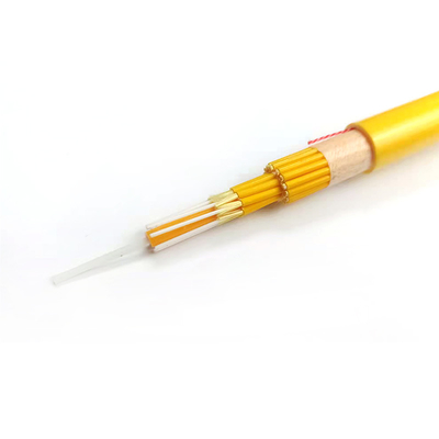 Cabo de fibra ótica interno GJPFJH 4 da força G652D do fio de LSZH Aramid núcleos 6 8 12 24 48