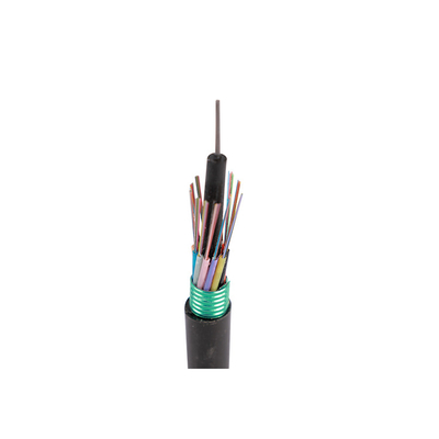 Cabo de fibra ótica blindado exterior 2 do único modo de GYTS G652D núcleo 48 72 96 144 288