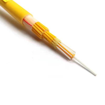 Cabo pendente da fibra de fibra ótica do núcleo OM1 OM2 OM3 do cabo interno GJBFJH 2-96