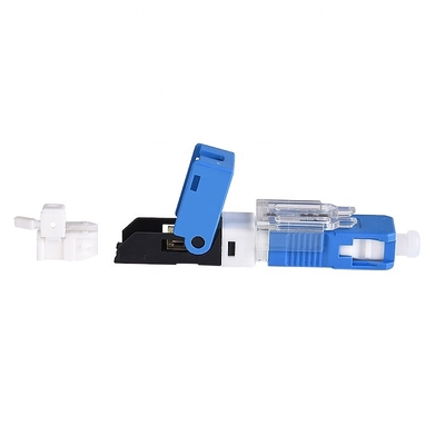 Conector rápido da fibra ótica do Sc Apc do PC de FTTH Monomodo Rapido Conector FC Lc Upc