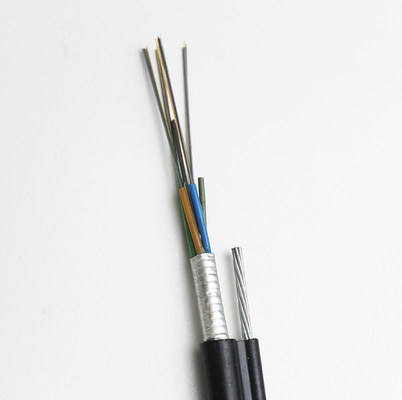 Figura aérea exterior Gyxtc8s 24 de Ftth fibra do cabo ótico de 12 núcleos autossuficiente