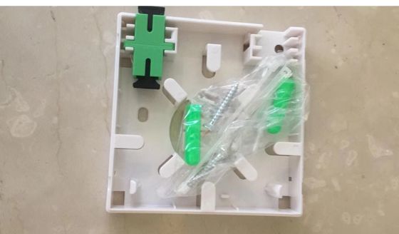 86*86mm mini 2 caixa fixada na parede da terminação da fibra ótica do núcleo FTTH