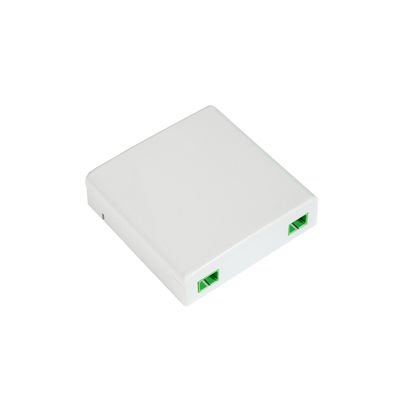 86*86mm mini 2 caixa fixada na parede da terminação da fibra ótica do núcleo FTTH