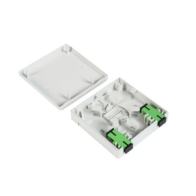 86*86mm mini 2 caixa fixada na parede da terminação da fibra ótica do núcleo FTTH