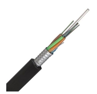 cabo de fibra ótica blindado subterrâneo exterior GYTA do núcleo 6-288