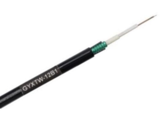 O cabo de fibra ótica blindado de GYXTW datilografa o cabo direto do enterro