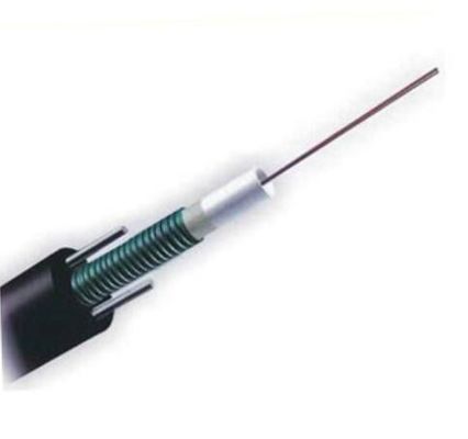 Cabo de fibra ótica aéreo do fio de aço GYXTW FTTH de G657A G652D