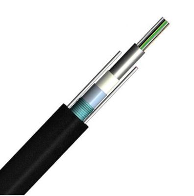 4 8 12 cabo de fibra ótica exterior do núcleo GYXTW para uma comunicação