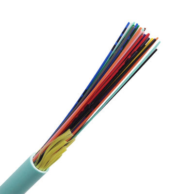 Amortecedor apertado Aqua Fiber Optic Cable da distribuição de GJFJV-X milímetro OM3