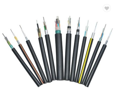 Cabo de fibra ótica aéreo blindado da luz GYXTW de Unitube do único modo