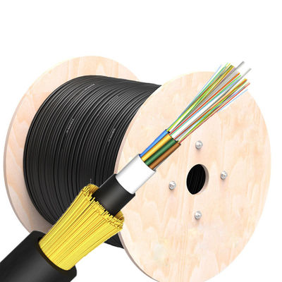 96 cabo de fibra ótica do metal ADSS do núcleo 80m 100m G652D não