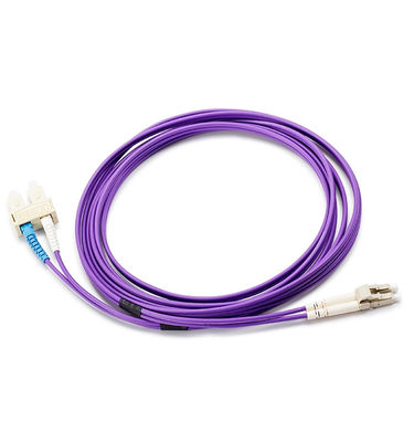 Cabo de remendo interno da fibra ótica do conector do ST MTRJ MU MPO do SC LC FC