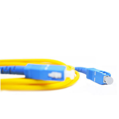 Sc Apc ao cabo de remendo multimodo da fibra ótica do Lc Upc 1.2mm Om1 Om3 Om4