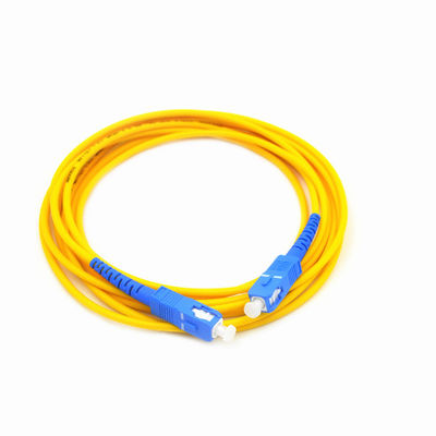 Sc Apc ao cabo de remendo multimodo da fibra ótica do Lc Upc 1.2mm Om1 Om3 Om4