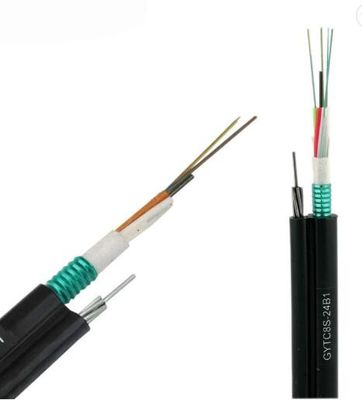 Autossuficiente GYTC8A GYTC8S 12 24 cabos de fibra ótica aéreos de 96 núcleos