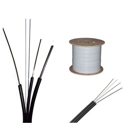 1/2/4 de cabo Monomode da gota FTTH FTTB FTTX do núcleo