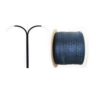 Cabo de fibra ótica do único modo do núcleo do cabo pendente 2 de G657A FRP FTTH