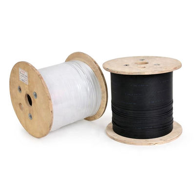 1,2,4 cabo de fibra ótica liso da gota FOC do núcleo G657A1 G657A2 FTTH