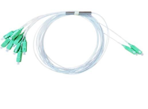 1*2 4 8 16 32 64 divisor do PLC da fibra ótica do conector do SC APC da manutenção programada 0.9mm