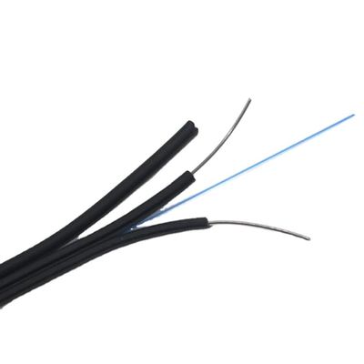 Cabo de fibra ótica liso exterior interno do núcleo FTTH de GJYXFCH 2