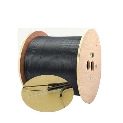 Cabo de fibra ótica liso exterior interno do núcleo FTTH de GJYXFCH 2