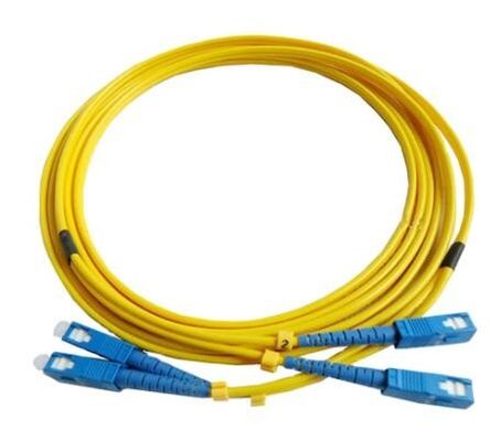 SC/UPC ao cabo de fibra ótica frente e verso da manutenção programada DX de SC/UPC para FTTH