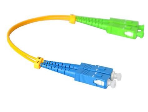 SC/UPC ao cabo de fibra ótica frente e verso da manutenção programada DX de SC/UPC para FTTH