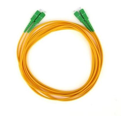 Cabo de remendo da fibra ótica do PVC LSZH do SC UPC APC G652D G657A