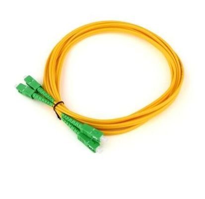 Cabo de remendo da fibra ótica do PVC LSZH do SC UPC APC G652D G657A