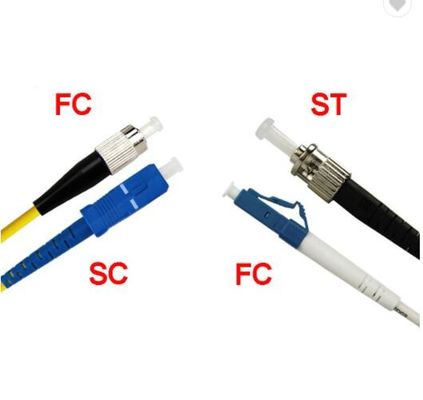 Cabo de remendo frente e verso simples da fibra ótica de OM1 G652D 3m LSZH