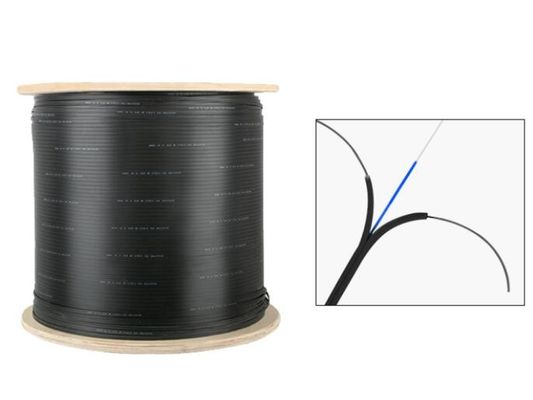 1 cabo de fibra ótica interno do único modo do núcleo FTTH com revestimento de LSZH