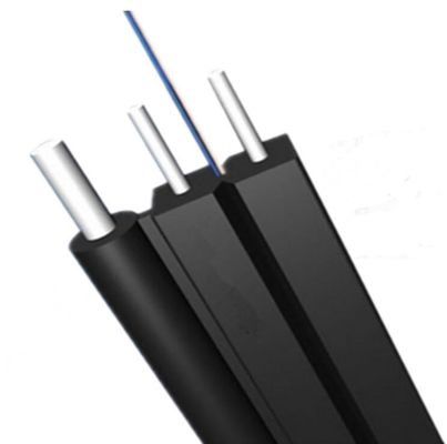 Autossuficiente figura aérea 8 cabo de fibra ótica interno de FTTH