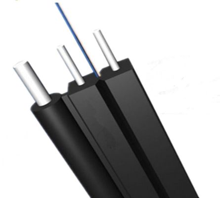 Cabo pendente 2 da fibra ótica interna de FTTH 4 6 8 12 16 24 núcleos com revestimento de LSZH