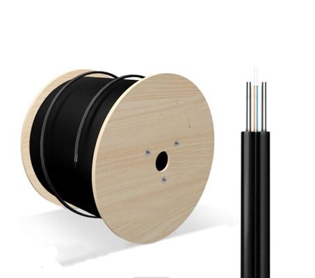 Cabo pendente 2 da fibra ótica interna de FTTH 4 6 8 12 16 24 núcleos com revestimento de LSZH