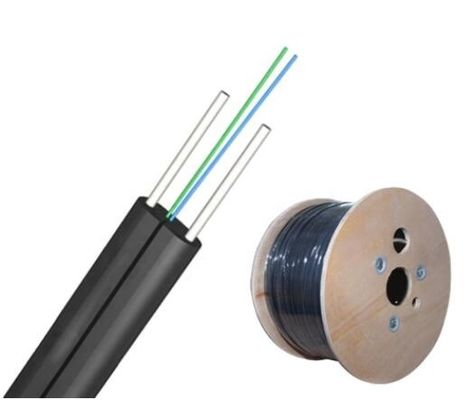 1 2 4 6 cabo pendente interno do núcleo FTTH com revestimento de LSZH