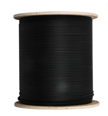 1 2 4 CABO DE FIBRA ÓTICA LISO DA GOTA DO NÚCLEO FTTH G657A1 G657A2 G652D