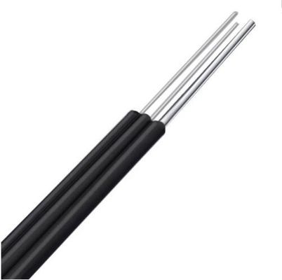 1 2 4 CABO DE FIBRA ÓTICA LISO DA GOTA DO NÚCLEO FTTH G657A1 G657A2 G652D