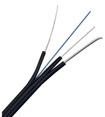 Mensageiro Fiber Optic Cable de G657A FTTH com revestimento de LSZH