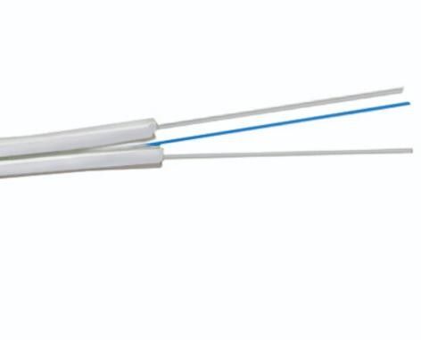 Cabo pendente de fibra ótica do núcleo FTTH do revestimento de PVC 2 de G.652D G.657A LSZH